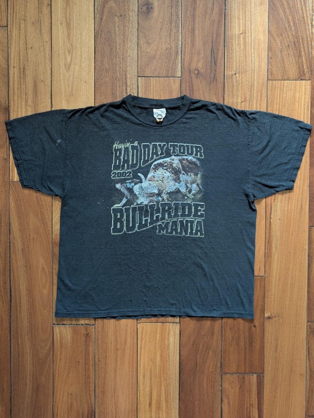 Bullride Mania Vintage Tour T-shirt (XL)